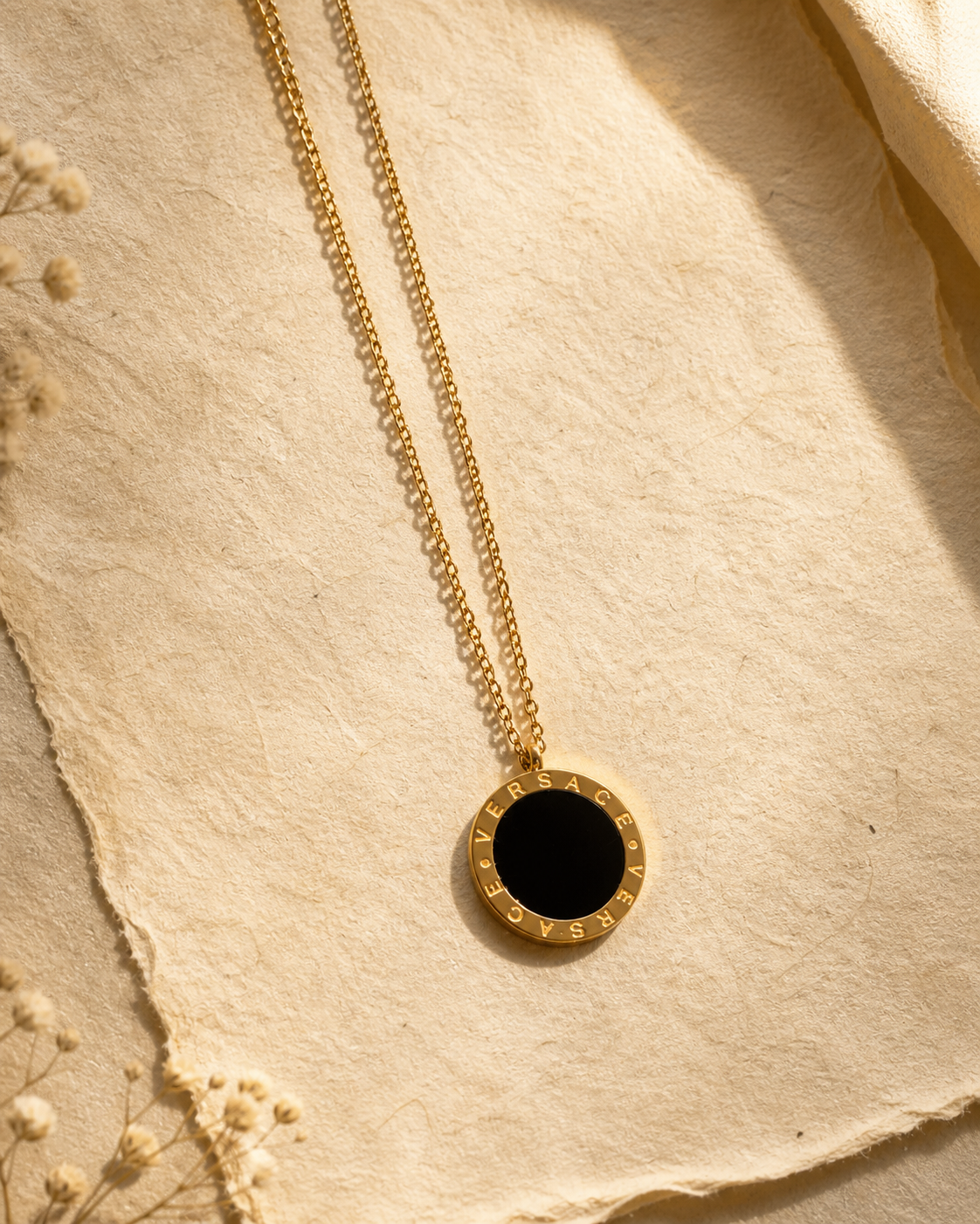 ✨ Midnight Gold Pendant Necklace ✨