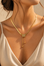 ✨ Golden Butterfly Necklace ✨