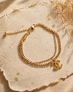 ✨ Golden Charm Bracelet ✨