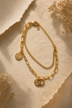 ✨ Golden Link Love Bracelet ✨Designer GG