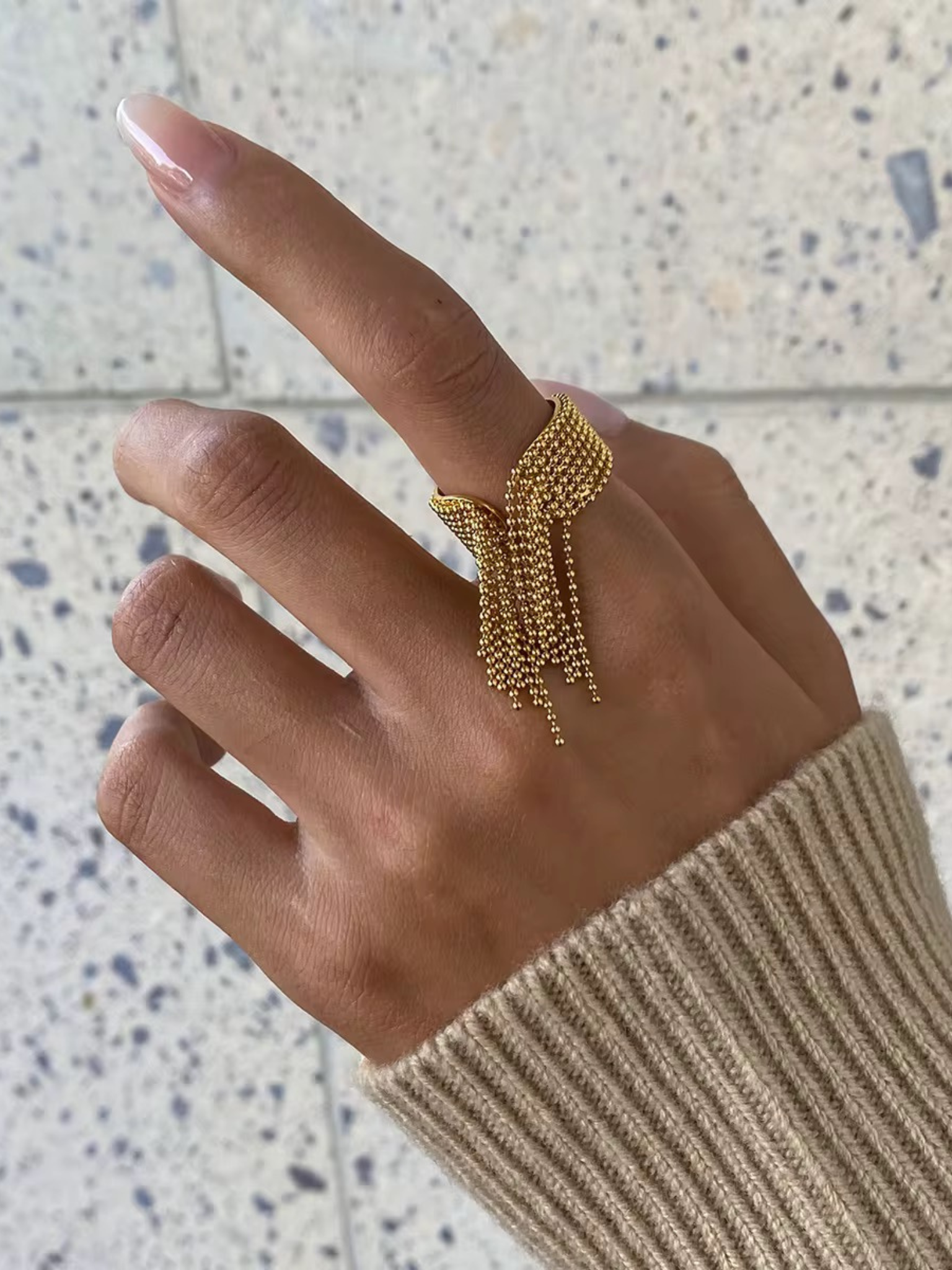 CHAINFALL RING